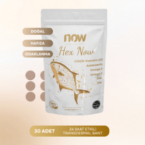 Hex Now Zihin ve Beden Destekleyici Transdermal Bant – 30 Adet