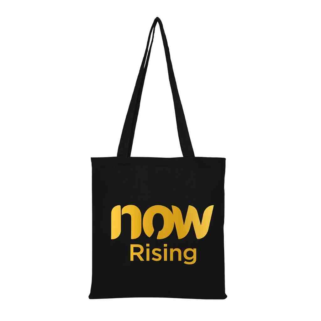 Now International NOW RISING Siyah Bez Çanta