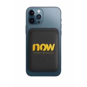 Now International MagSafe Uyumlu Telefon Arkası Kartlık – PU Deri