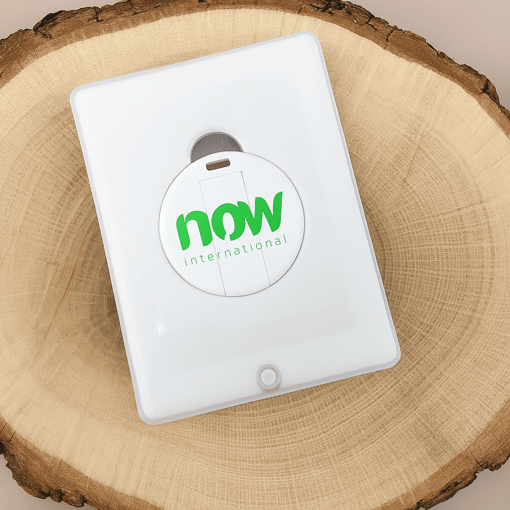 Now International Yuvarlak Kart Usb Flash Bellek