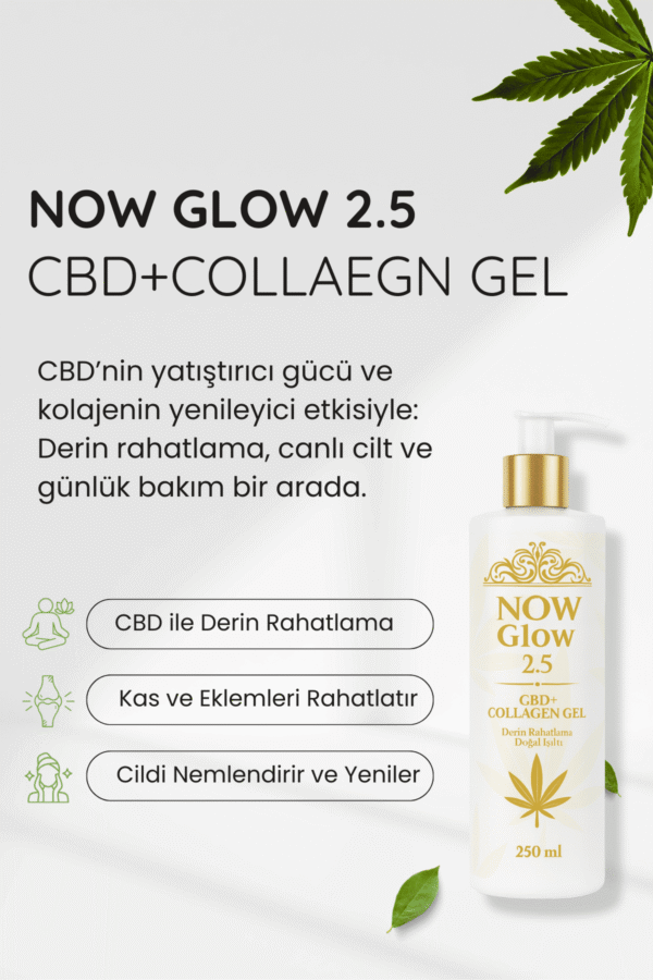 Now Glow 2.5 CBD+COLLAGEN GEL - Görsel 2